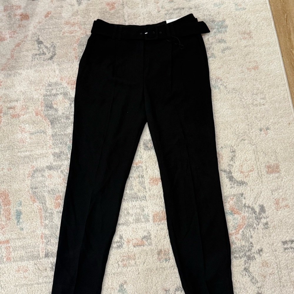 Express Sleek Black Boot Cut Pants